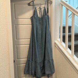 Gap Denim Maxi Dress